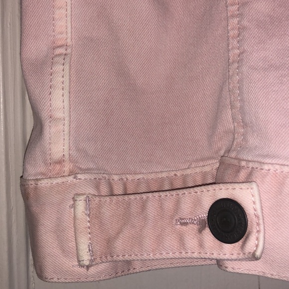 AE Vintage Washed Pink Flex-Denim Jacket - Picture 6 of 9